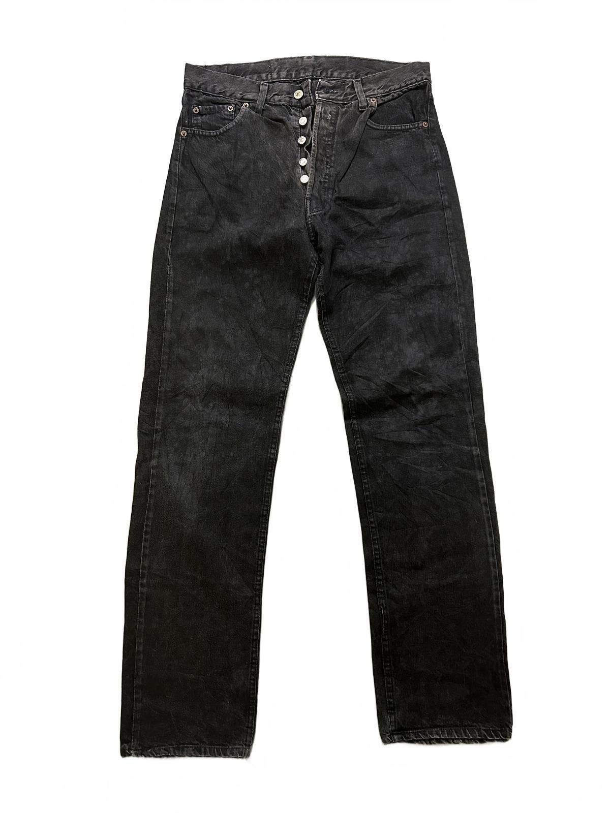 Levi's Levi's 501 Black Denim Jeans - Vintage Style Size US 32 / EU 48 - 3 Thumbnail