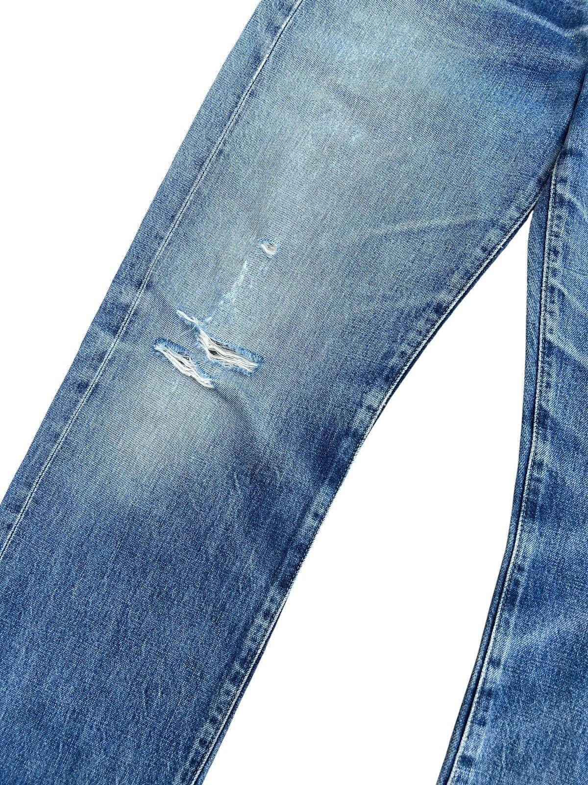 Kapital Thrashed Vintage Levis Big E Selvedge Denim Jeans Size US 31 - 7 Thumbnail