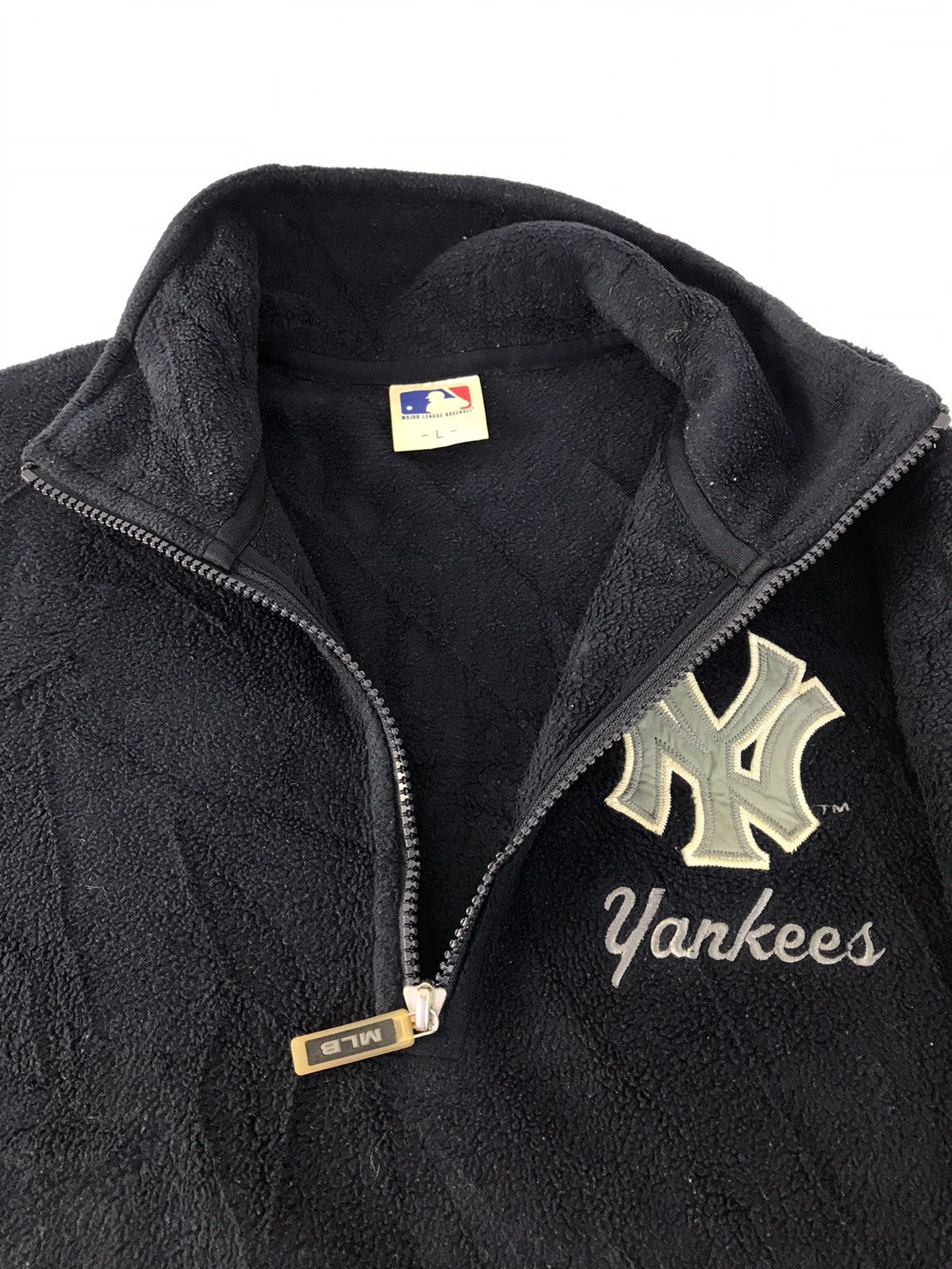 MLB MLB New York Yankees Half Zip Embroidery Logo Design Size US L / EU 52-54 / 3 - 6 Thumbnail