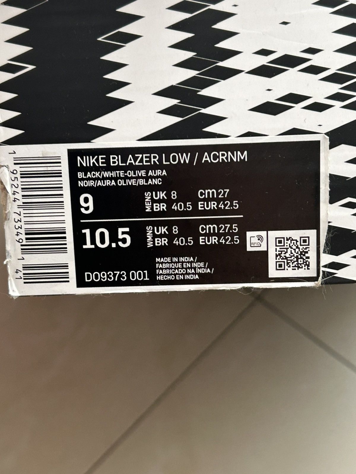 Acronym × Nike Nike x Acronym Blazer lows Size US 9 / EU 42 - 7 Thumbnail