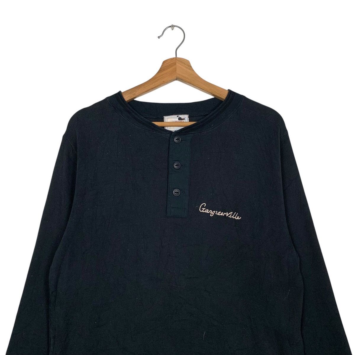 Japanese Brand Japanese Brand Black Panther Gangsterville Sweater Size US L / EU 52-54 / 3 - 3 Thumbnail
