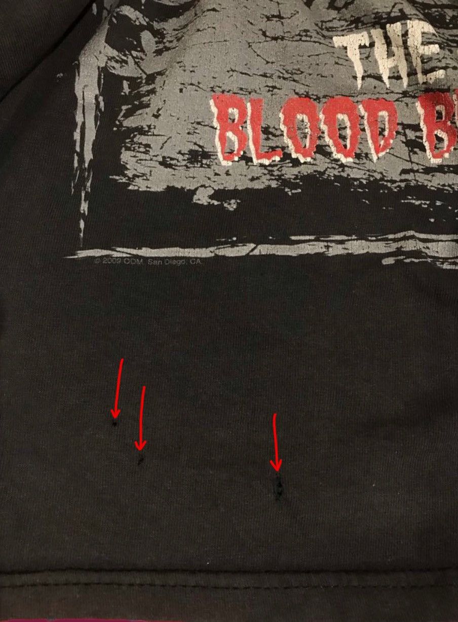 Delta × Vintage Zombie Vampires From Hell Tee 3XL— VTG, Own the Night Size US XXL / EU 58 / 5 - 10 Thumbnail