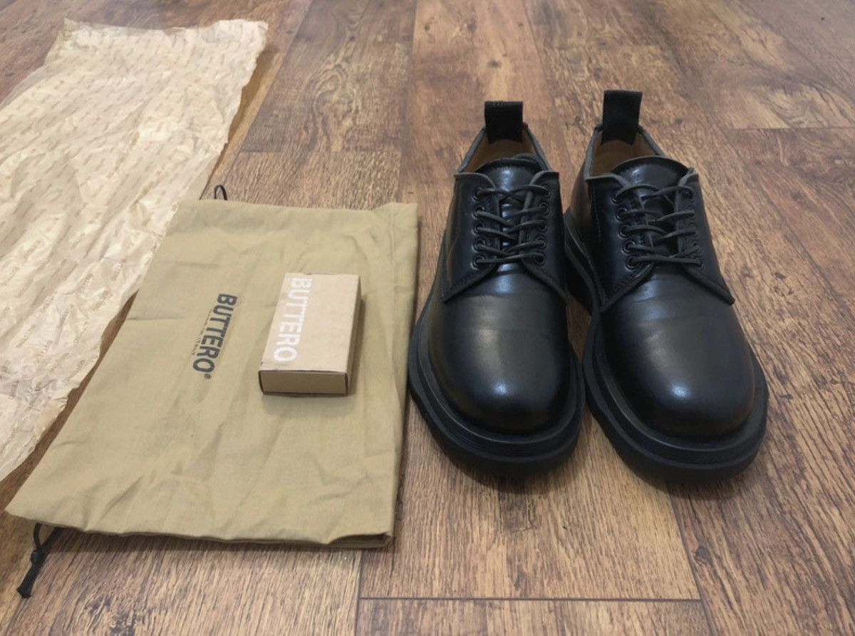 Buttero Buttero black leather derbies - men’s Size US 7 / EU 40 - 2 Thumbnail