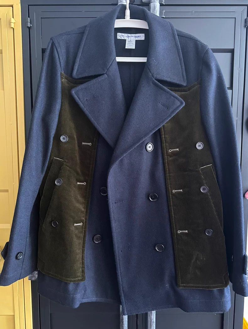 Comme des Garcons Comme des Garcons SHIRT Wool Jacket Size US M / EU 48-50 / 2 - 1 Thumbnail
