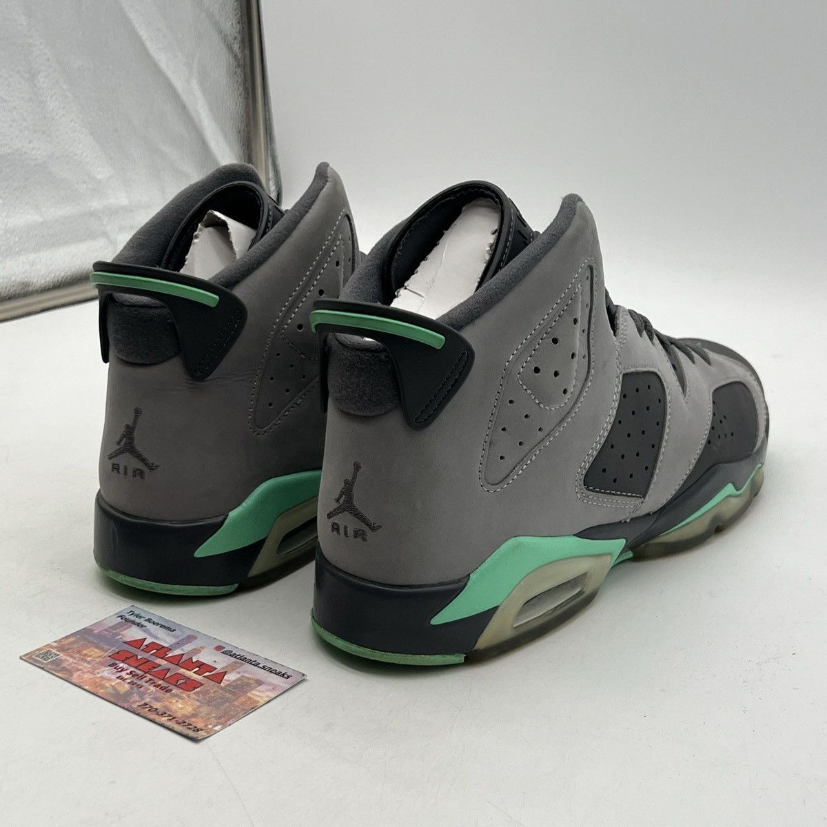 Jordan Brand Air Jordan 6 green glow Size US 8.5 / EU 41-42 - 5 Thumbnail