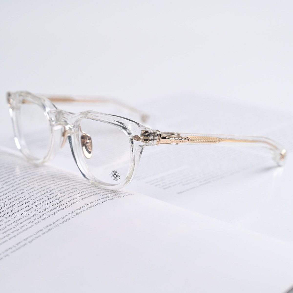 Chrome Hearts CHROME HEARTS CHIRP CHIRP-A CRYSTAL - 18KGP GLASSES Size ONE SIZE - 2 Thumbnail
