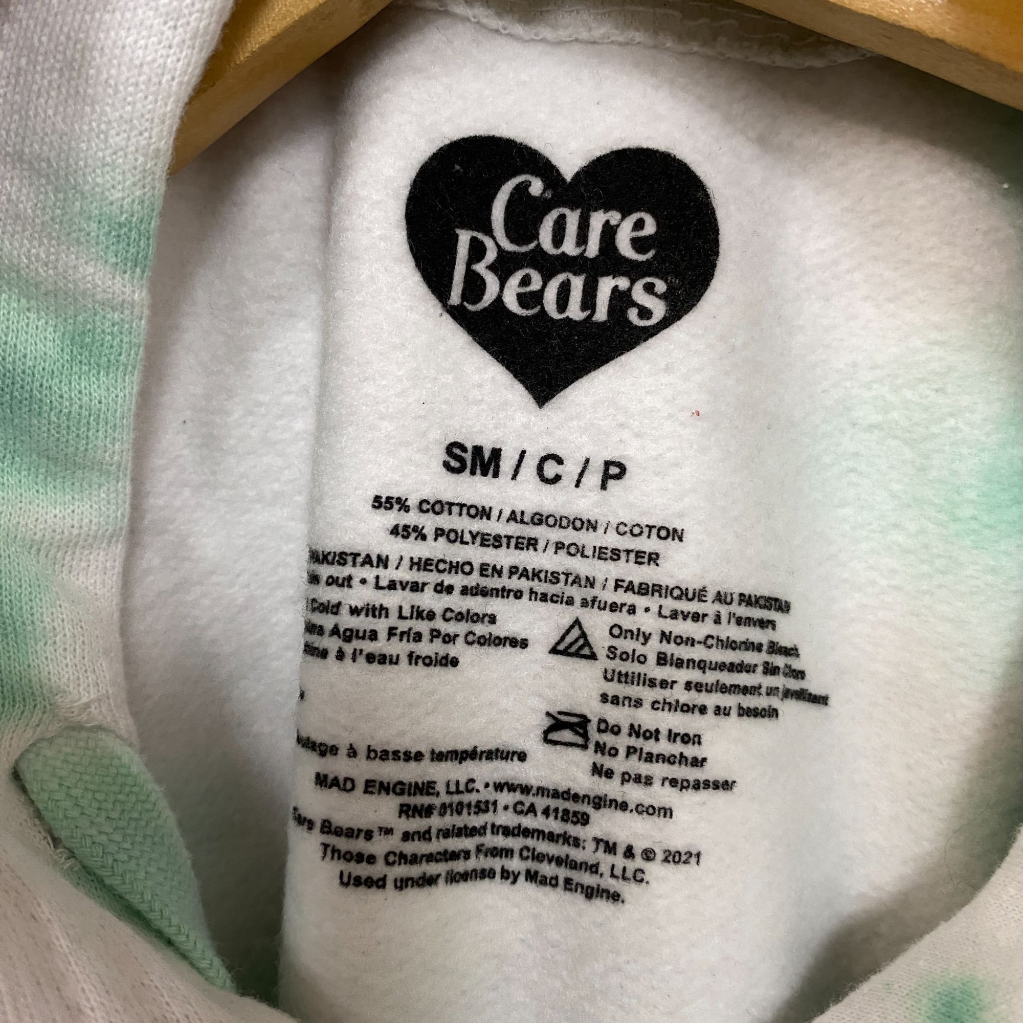 Other The Original Carebears tiedye Hoodie size Small Size US S / EU 44-46 / 1 - 4 Thumbnail