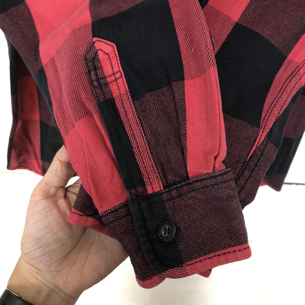 Levi's VINTAGE LEVI’S FLANNEL JACKET TARTAN DESIGN Size US L / EU 52-54 / 3 - 11 Thumbnail