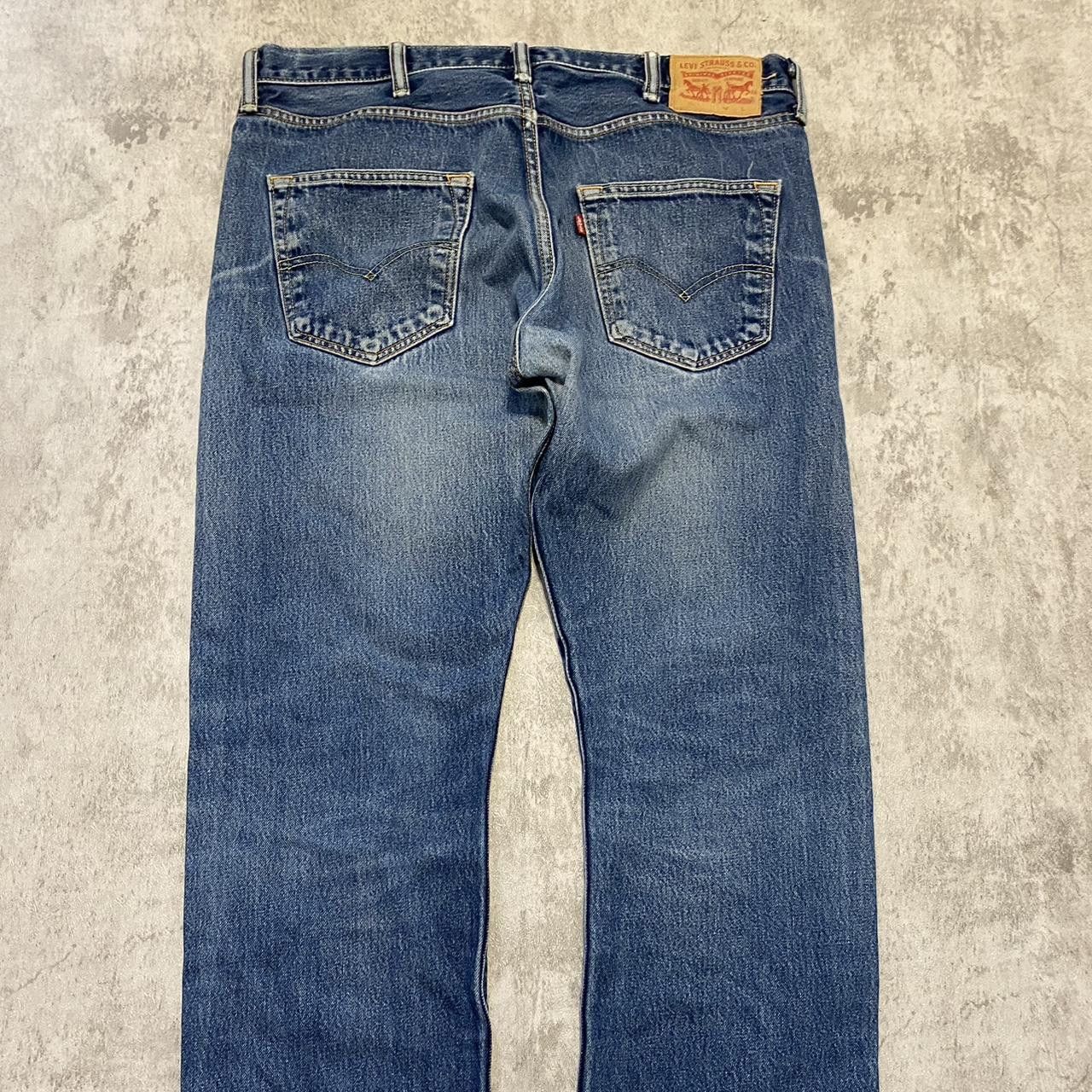 Levi's Levi's 501 blue denim jeans Rap hip hop vintag Size US 34 / EU 50 - 2 Thumbnail