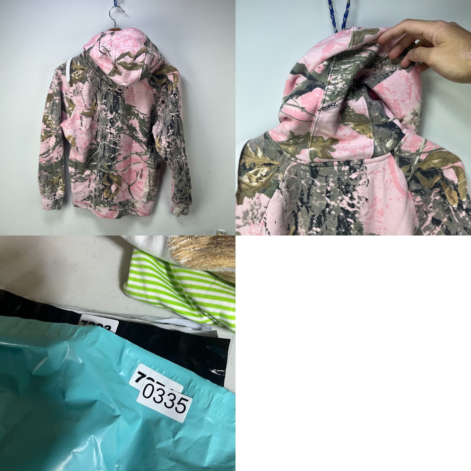 Vintage VINTAGE Cabela'S Hoodie Womens M Pink Tree Camo Size M / US 6-8 / IT 42-44 - 8 Thumbnail