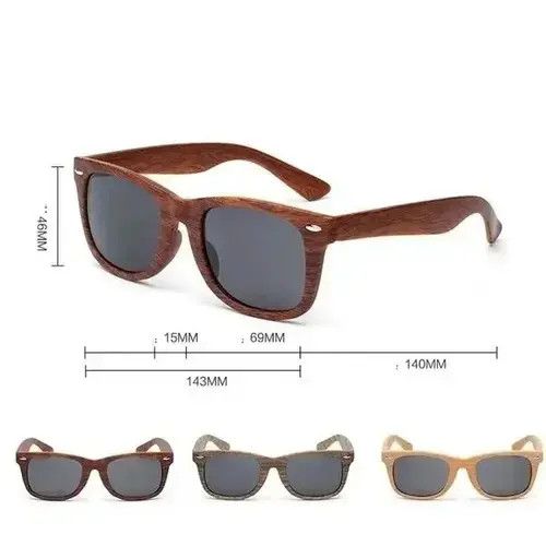 Other Retro Bamboo Sunglasses Size ONE SIZE - 2 Thumbnail