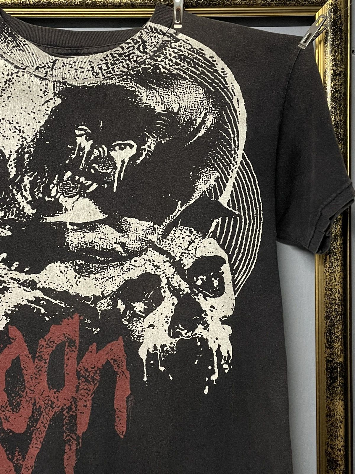 Vintage Vintage Korn Metal Og Illustration Skull Trash Sunfaded Tee Size US M / EU 48-50 / 2 - 5 Thumbnail
