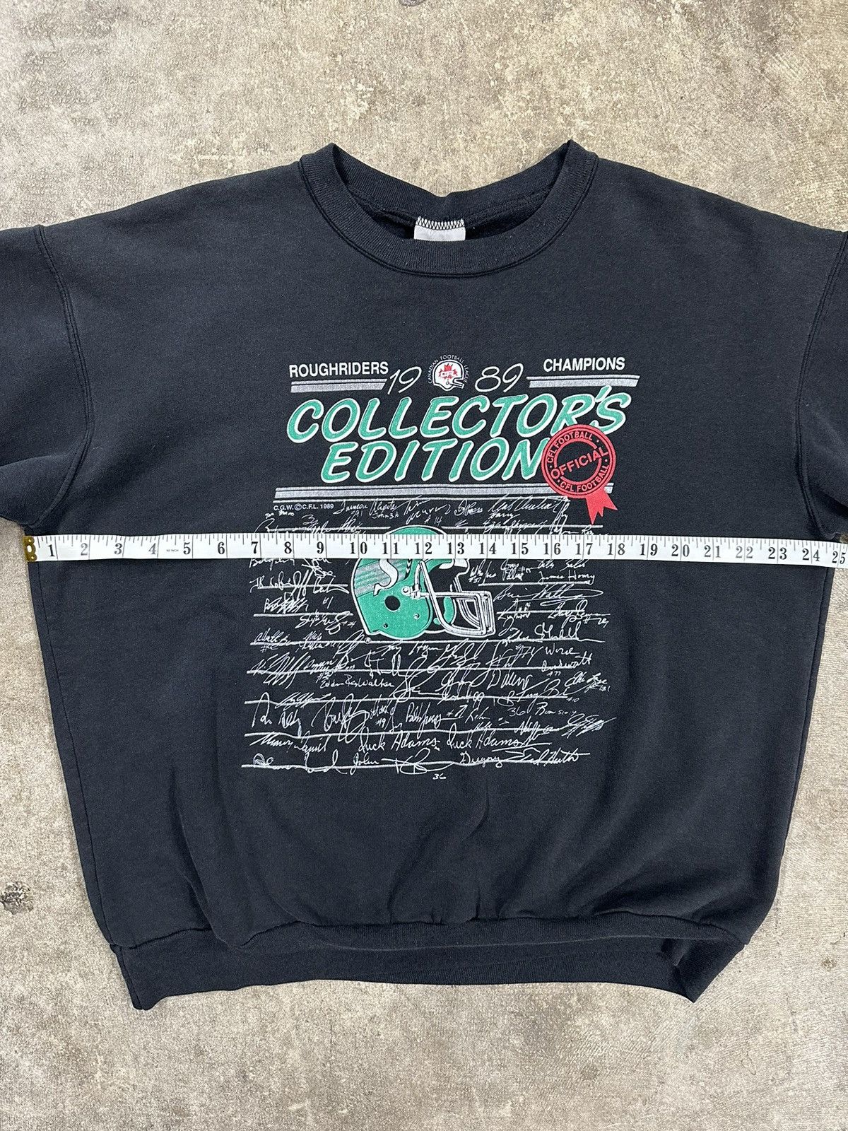 NFL Vintage 80s CFL Saskatchewan Roughriders Sweatshirt Size US S / EU 44-46 / 1 - 5 Thumbnail