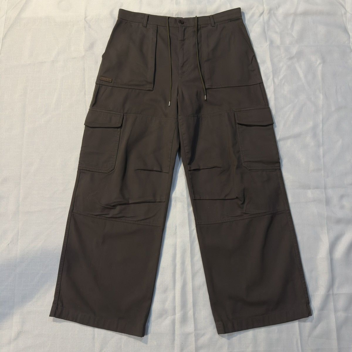 Acne Studios Acne Studios Twill Cargo Trouser - Khaki/Green 52 Size US 36 / EU 52 - 4 Thumbnail