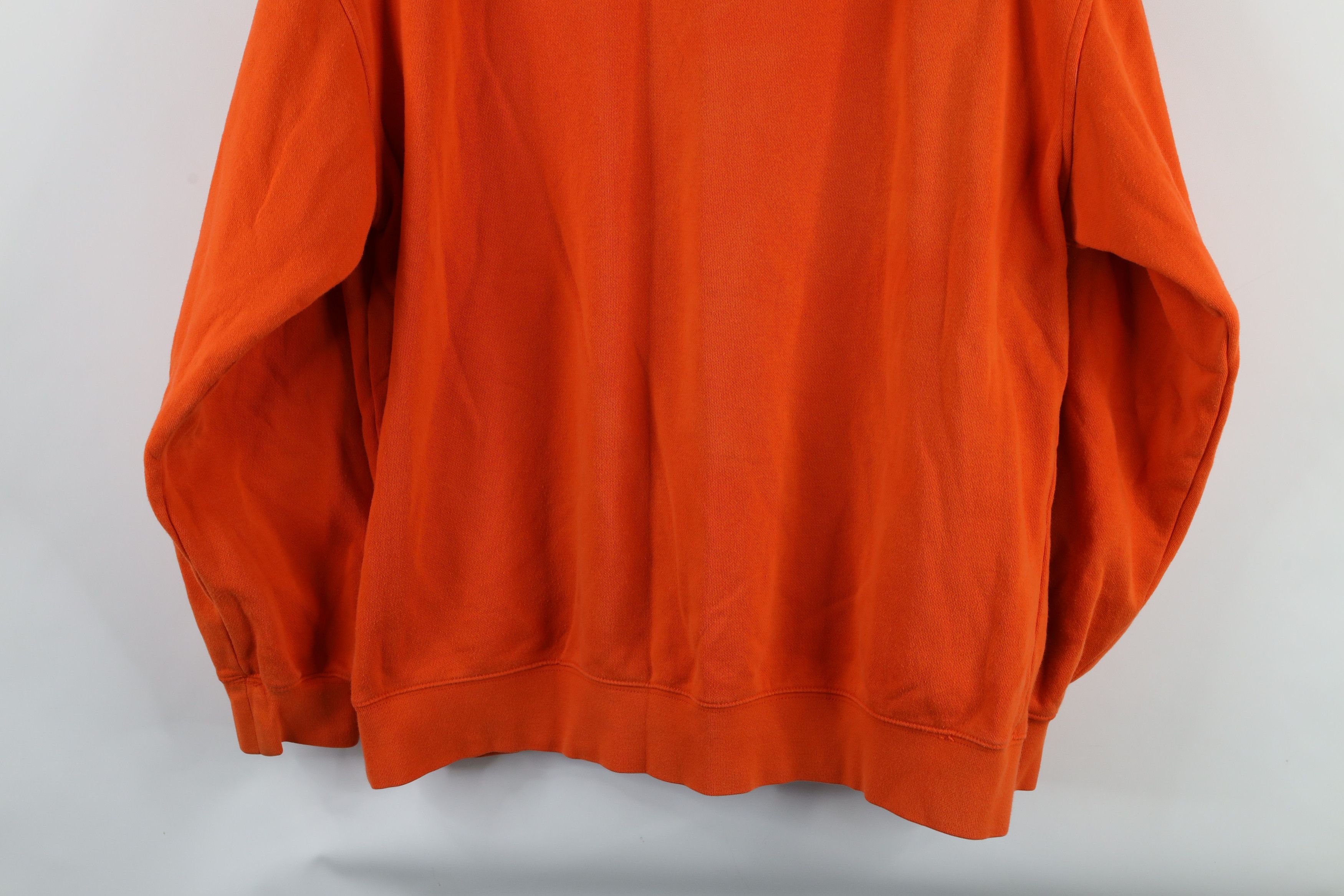 Nike × Vintage Vintage Nike Baseball Scott Center Swoosh Hoodie Orange Size US M / EU 48-50 / 2 - 15 Thumbnail