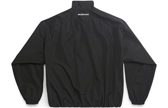 Balenciaga Minimal Tracksuit Jacket in Black with logo Size US L / EU 52-54 / 3 - 1 Thumbnail