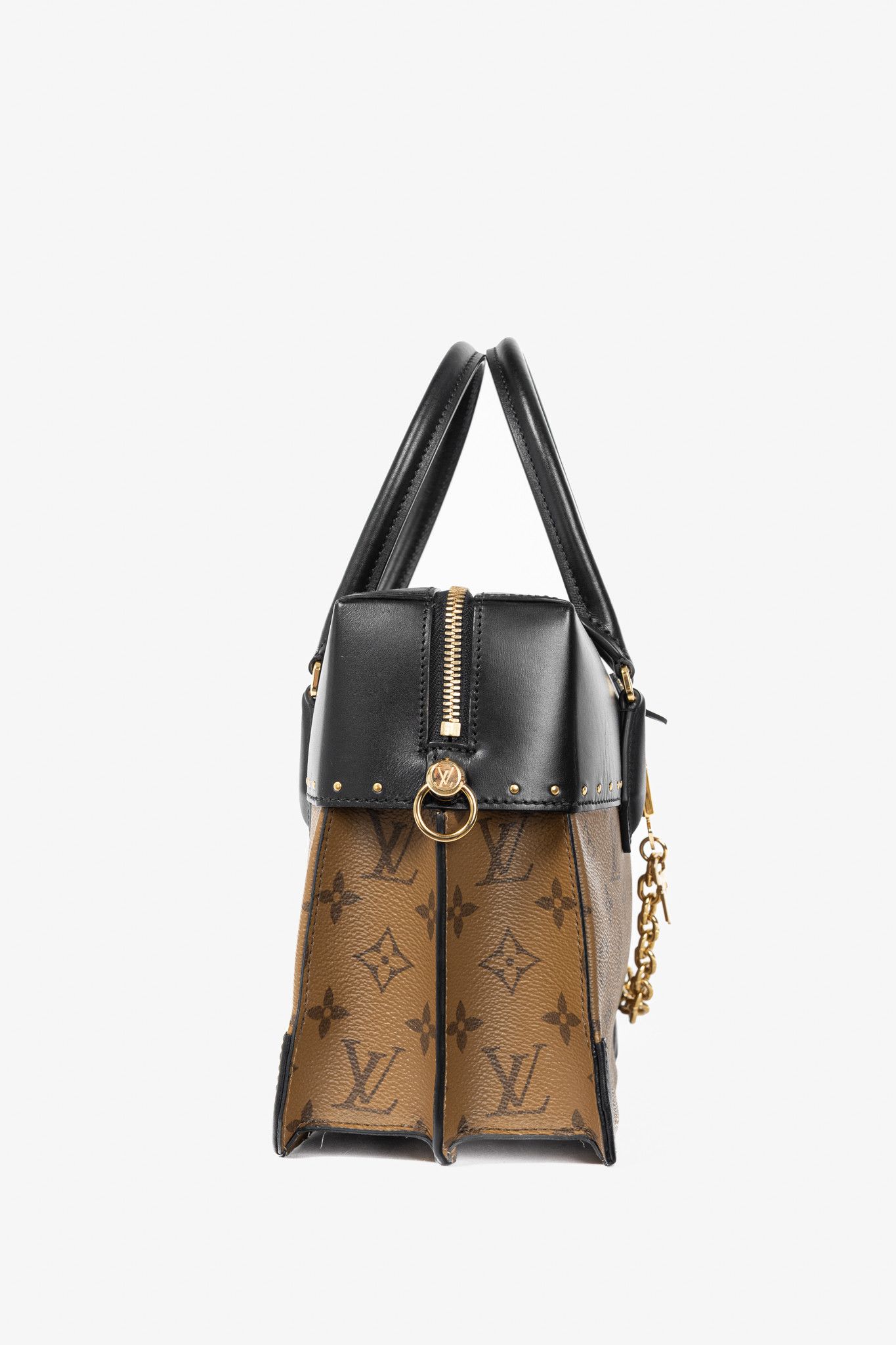 Louis Vuitton Louis Vuitton City Malle MM Monogram Reverse Handbag Size ONE SIZE - 3 Thumbnail
