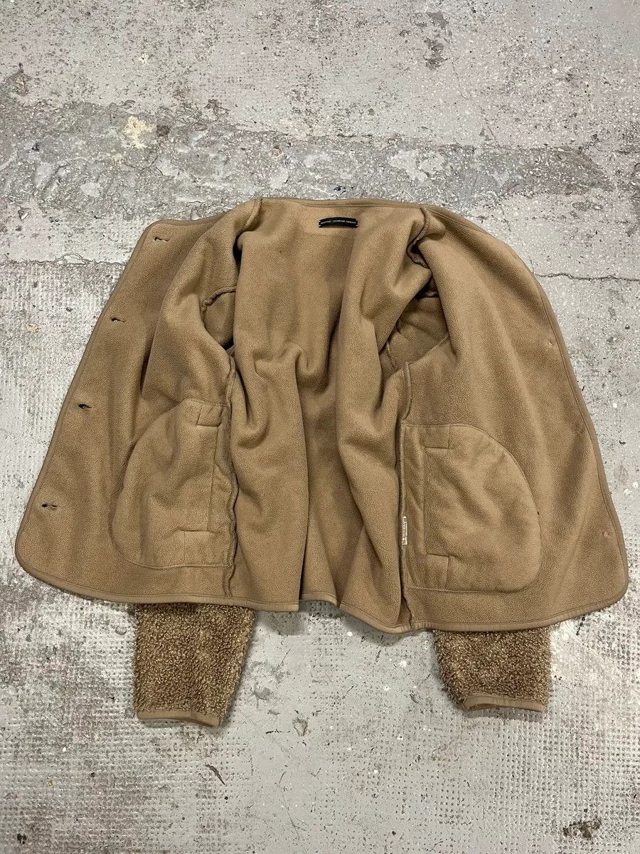 Marithe + Francois Girbaud × Vintage Marithé + François Girbaud Camel Fleece Cardigan Size S / US 4 / IT 40 - 9 Thumbnail