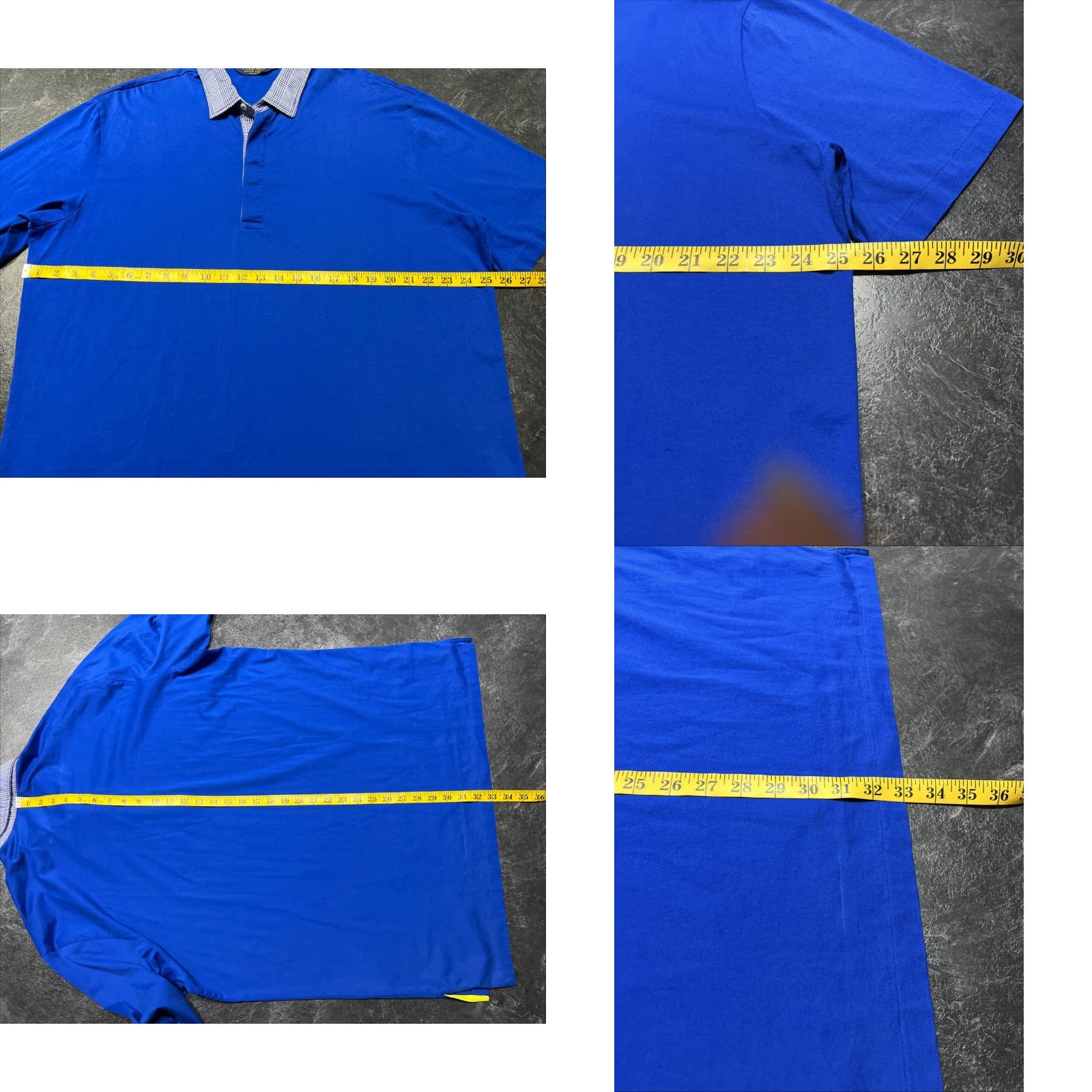 Ralph Lauren VINTAGE Ralph Lauren Polo Golf Shirt Mens XL Blue Size US XL / EU 56 / 4 - 8 Thumbnail