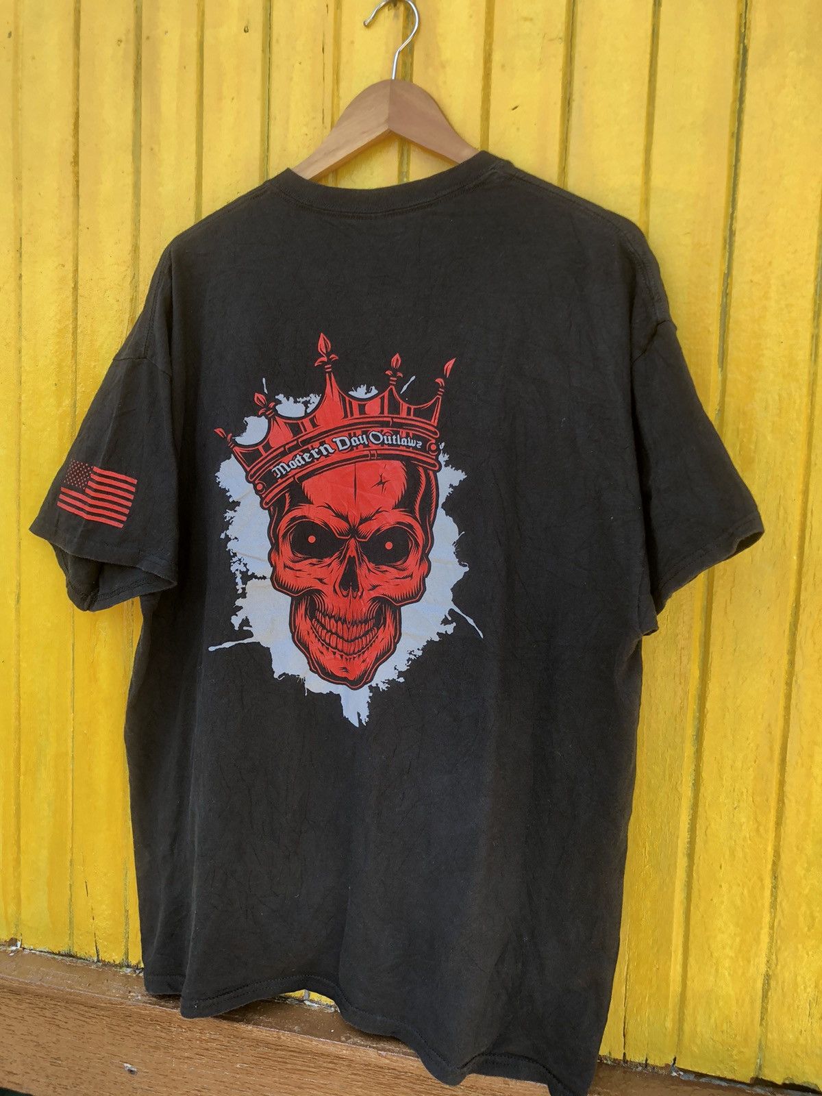 Band Tees × Vintage Vintage Y2K Modern Day Outlaws Band Tee Size US XL / EU 56 / 4 - 3 Thumbnail