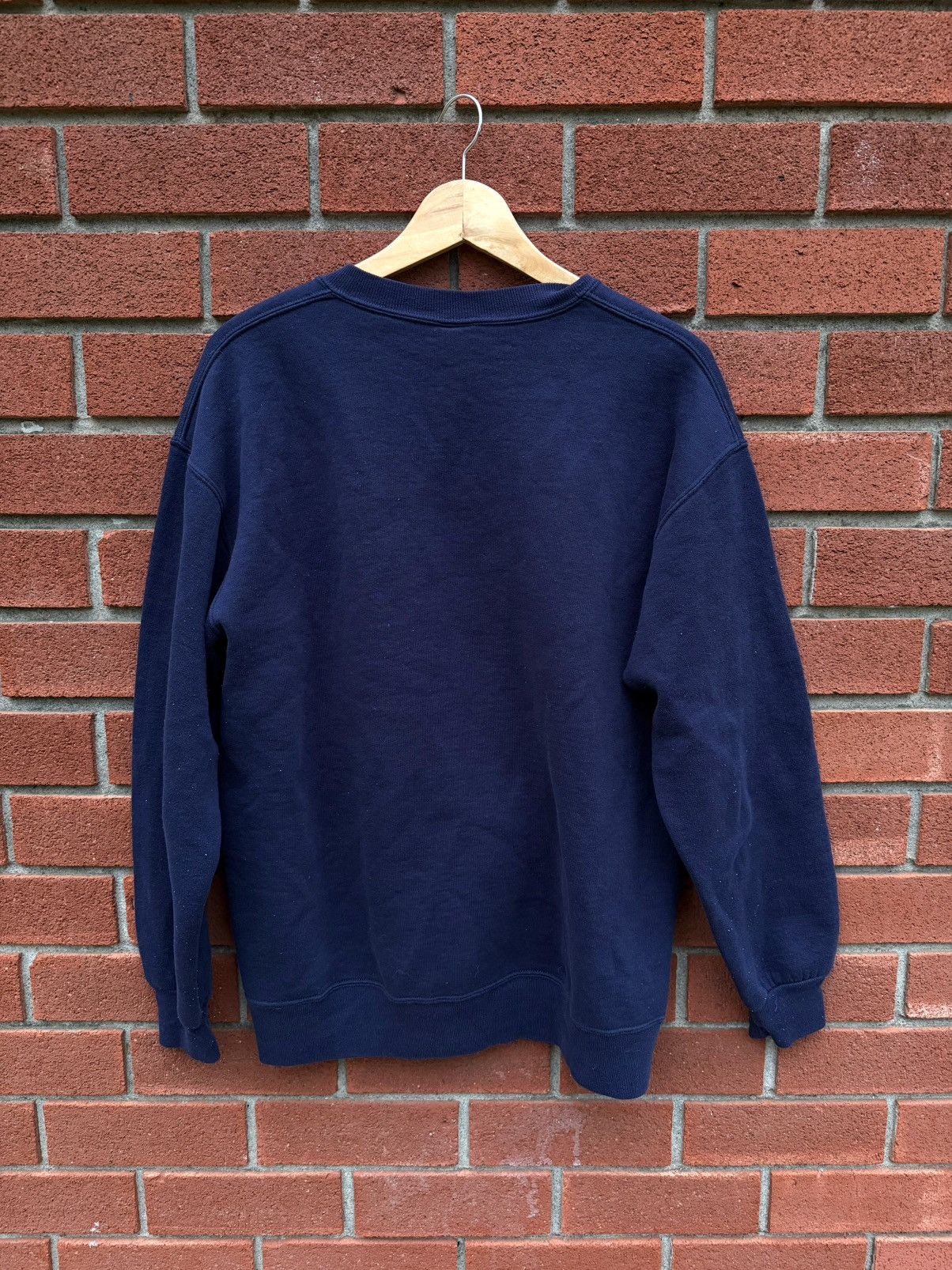 Russell Athletic Vintage Navy Crewneck Sweatshirt Size US L / EU 52-54 / 3 - 2 Thumbnail