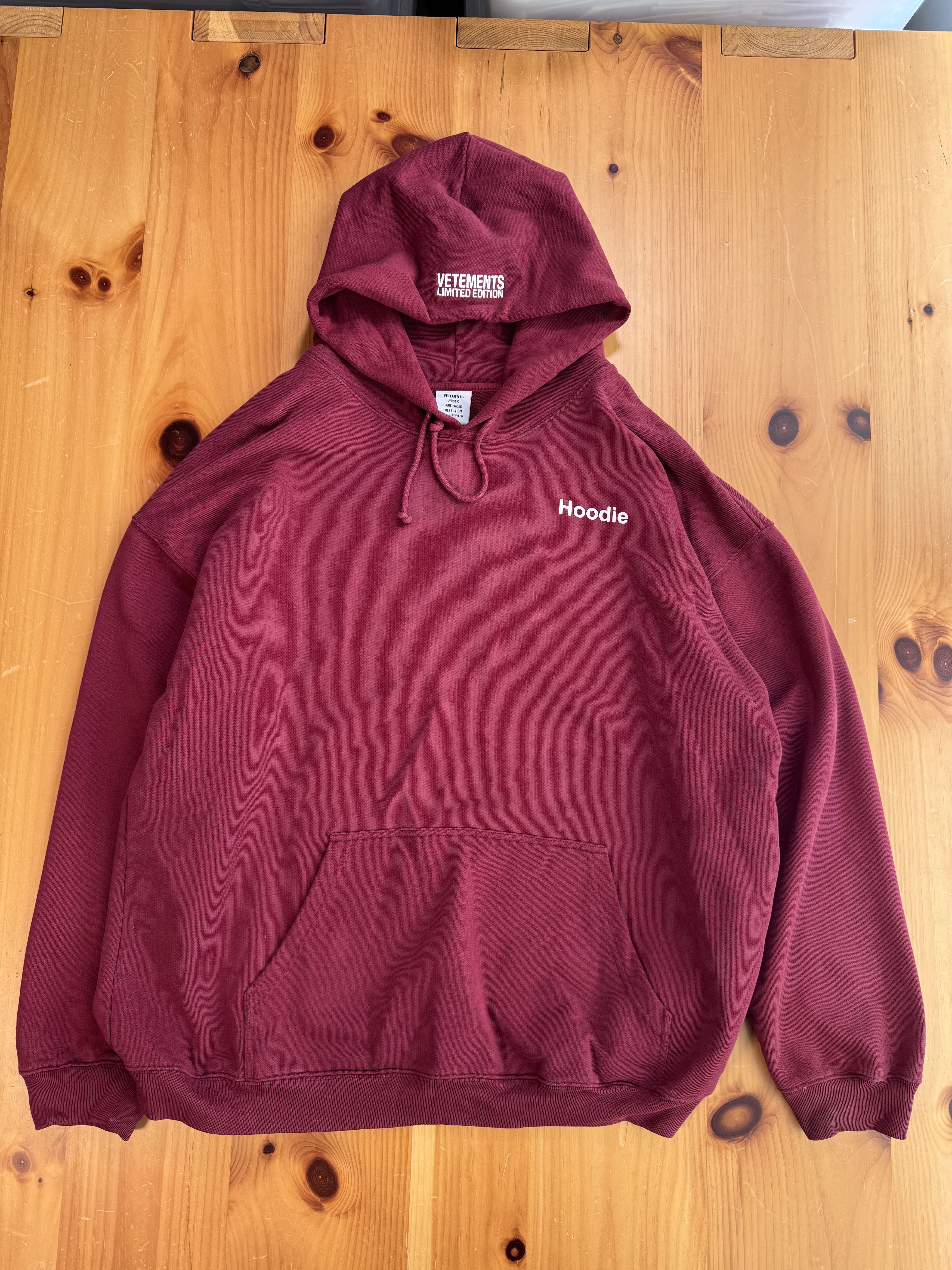 Vetements Vetements Definition Hoodie | Grailed
