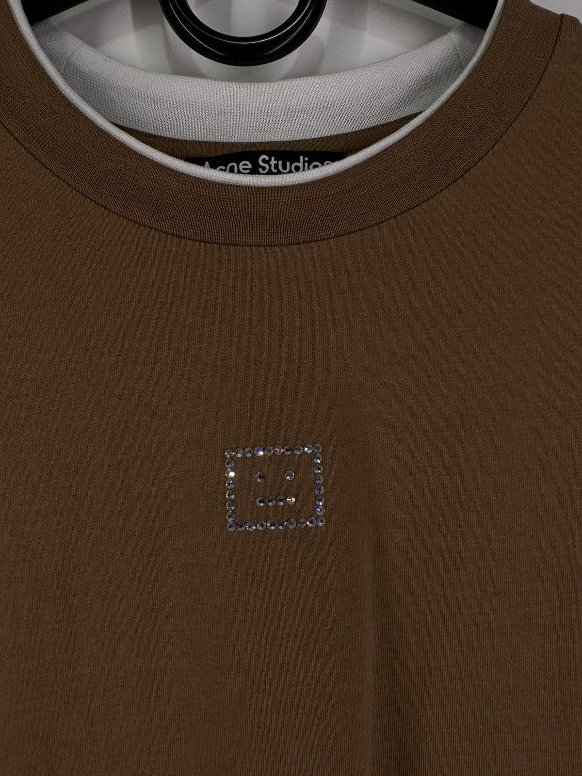 Acne Studios Acne Studios Brown Layered Diamonds Long-sleeve Tee Size US S / EU 44-46 / 1 - 3 Thumbnail