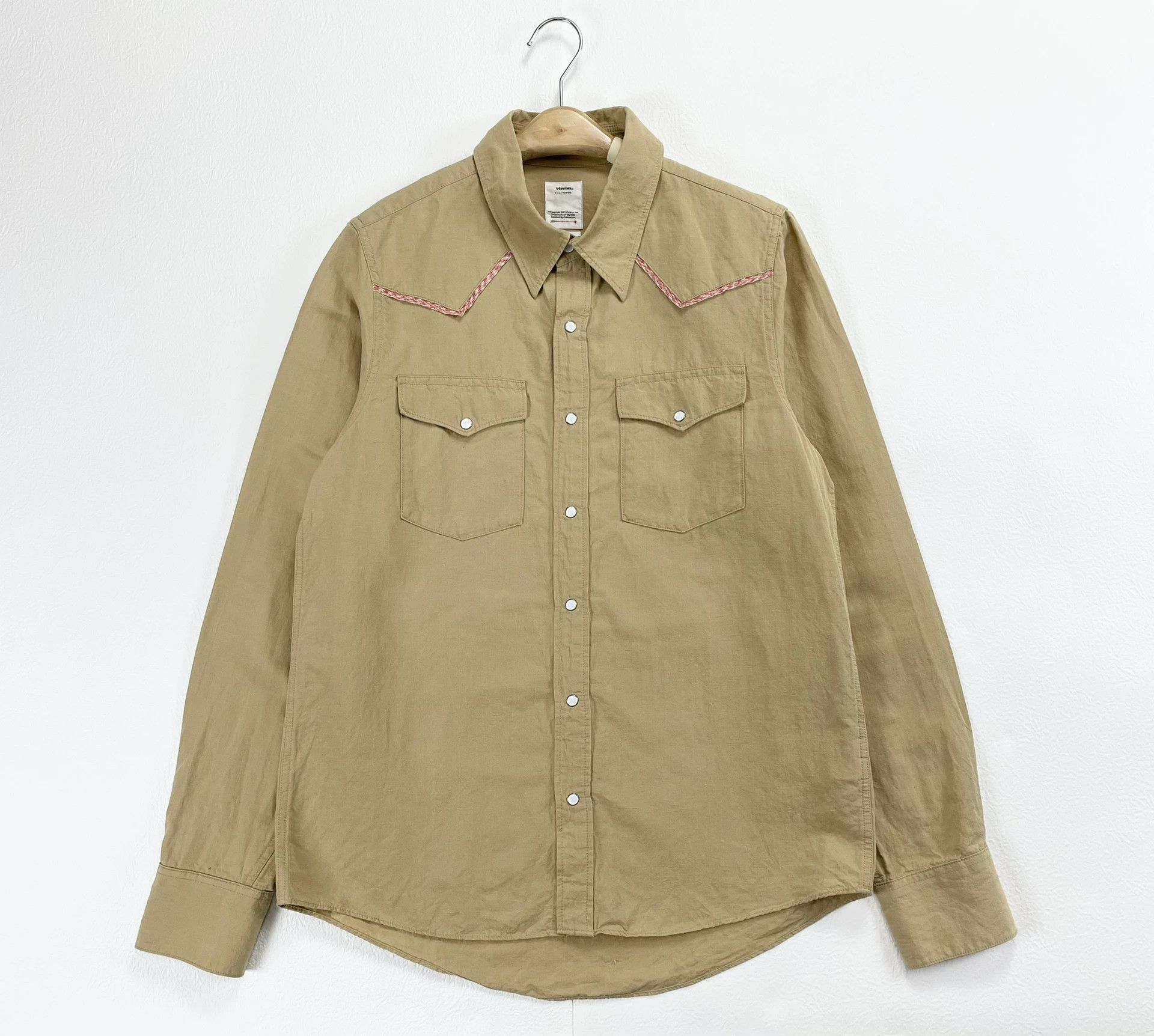 Visvim VISVIM BANDITO SHIRT Paneled Denim Shirt Size US M / EU 48-50 / 2 - 1 Thumbnail