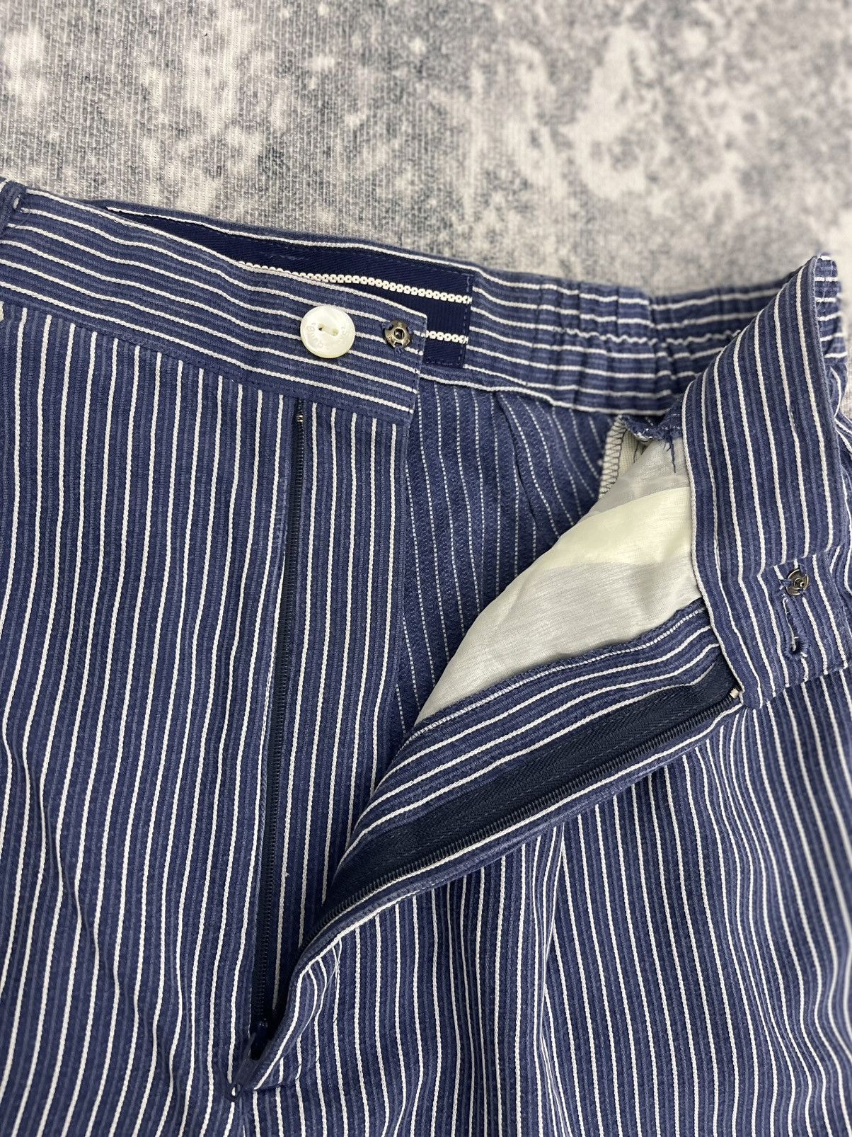 Burberry Vintage Burberry London Pinstripe Trousers Size US 28 / EU 44 - 8 Thumbnail