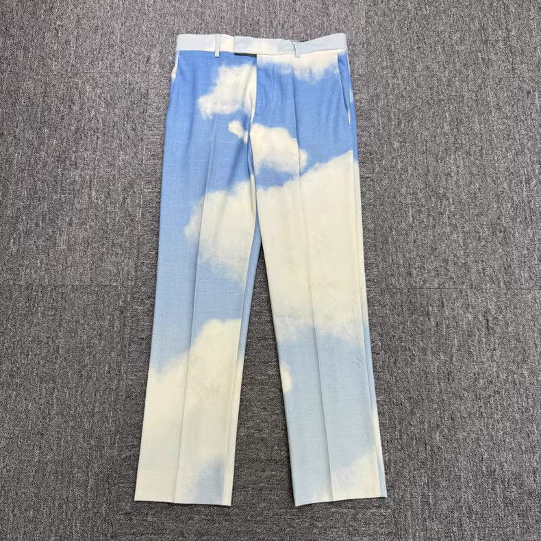 Louis Vuitton Louis Vuitton Blue Sky Casual Pants 38 Size- DMC Size US 38 / EU 54 - 1 Thumbnail