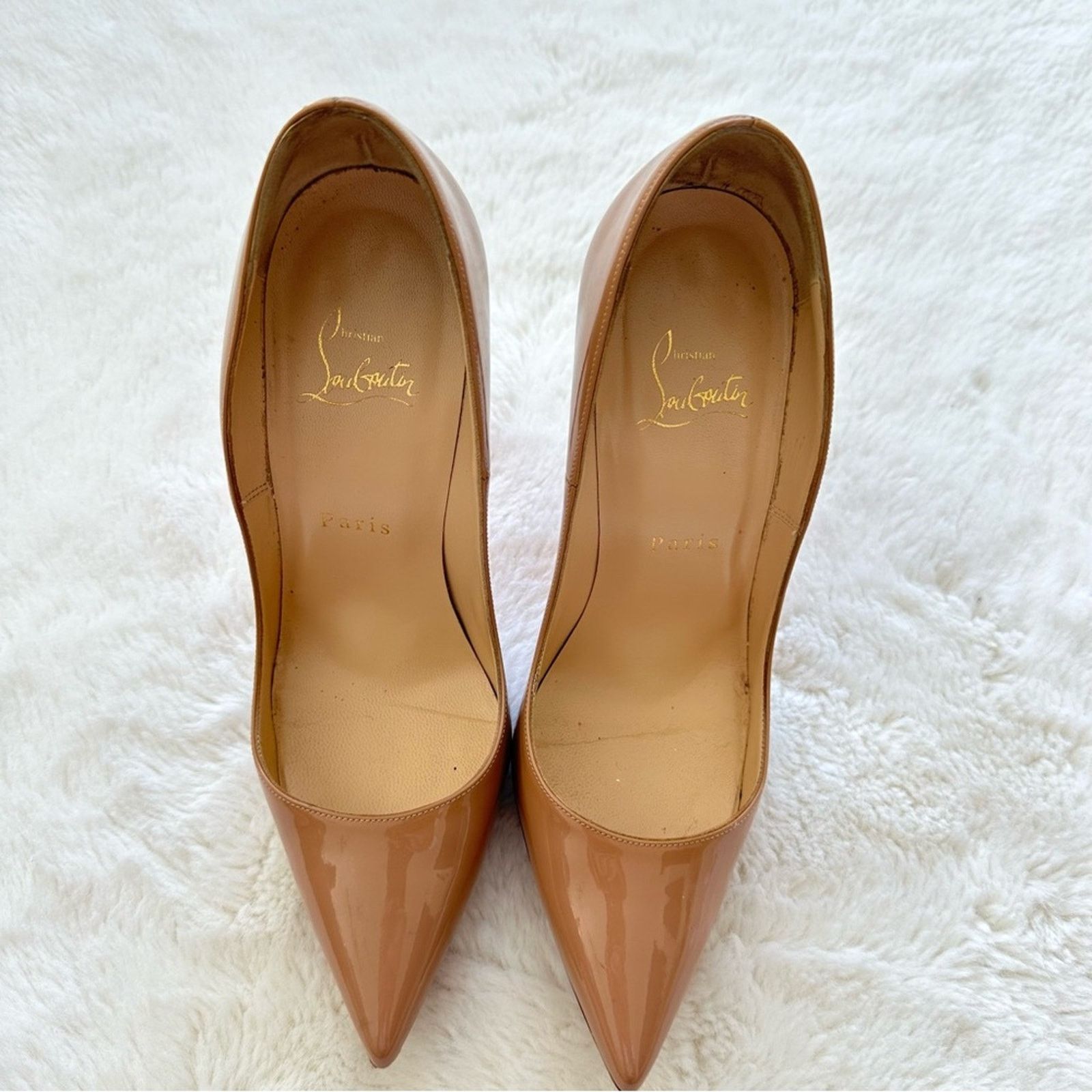 Christian Louboutin Christian Louboutin heels size 37.5 EU Authentic Retail 950$ Size US 7.5 / IT 37.5 - 4 Thumbnail