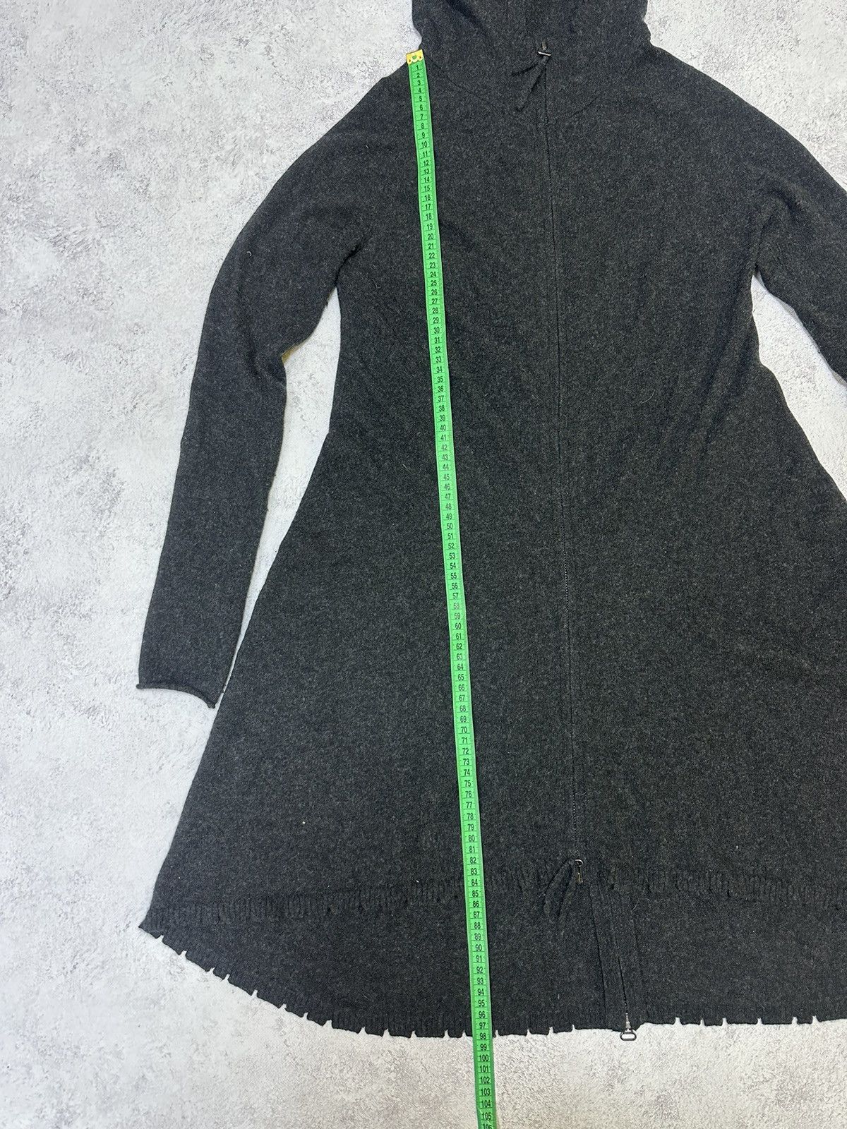 Japanese Brand × Rundholz Rundholz DIP Black Label Avant Garde Zip Hooded Wool Jacket Size S / US 4 / IT 40 - 13 Thumbnail