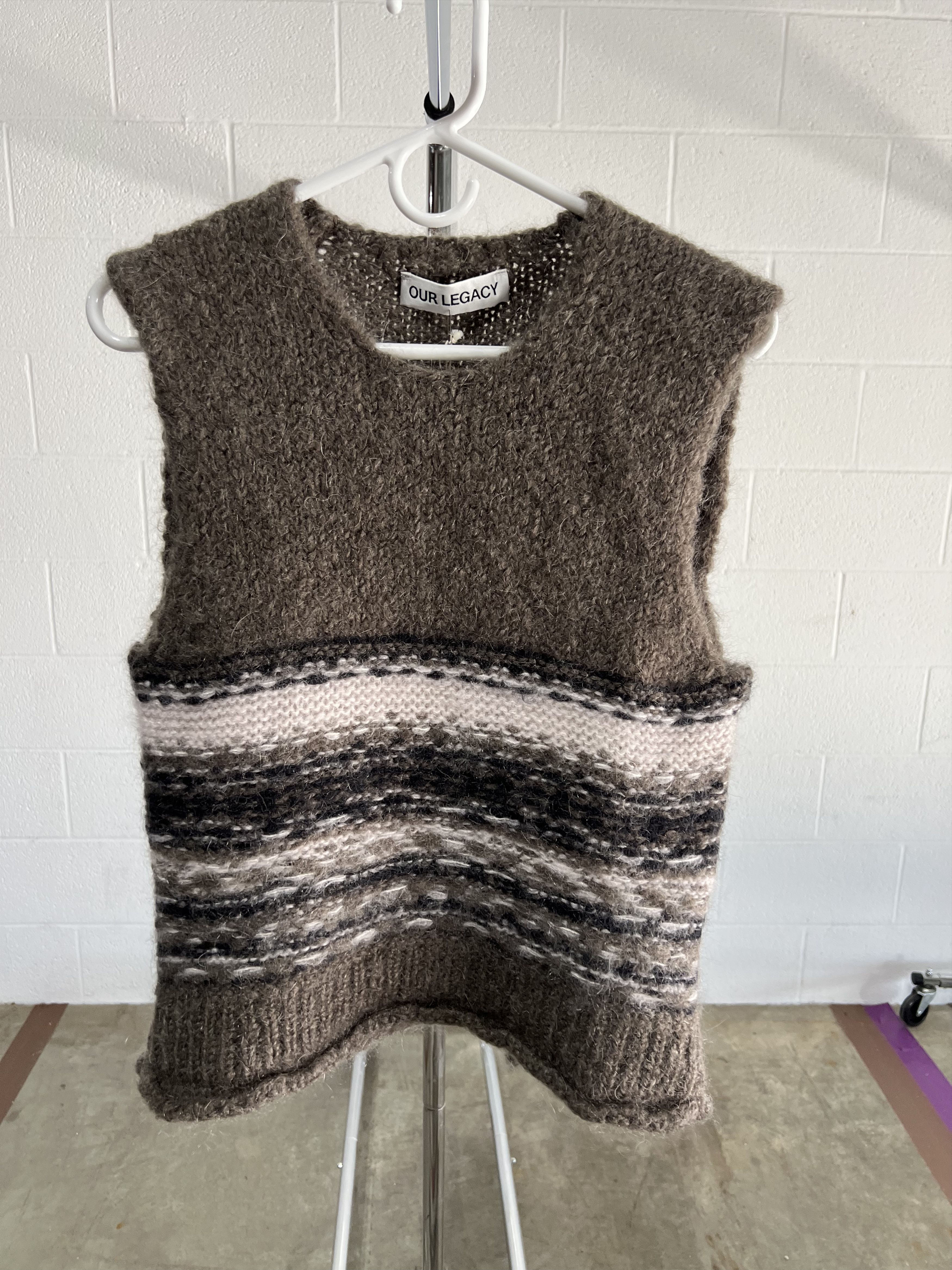 Our Legacy Our Legacy Pleaser Tank 'Blur Fair Isle' Size US M / EU 48-50 / 2 - 1 Thumbnail