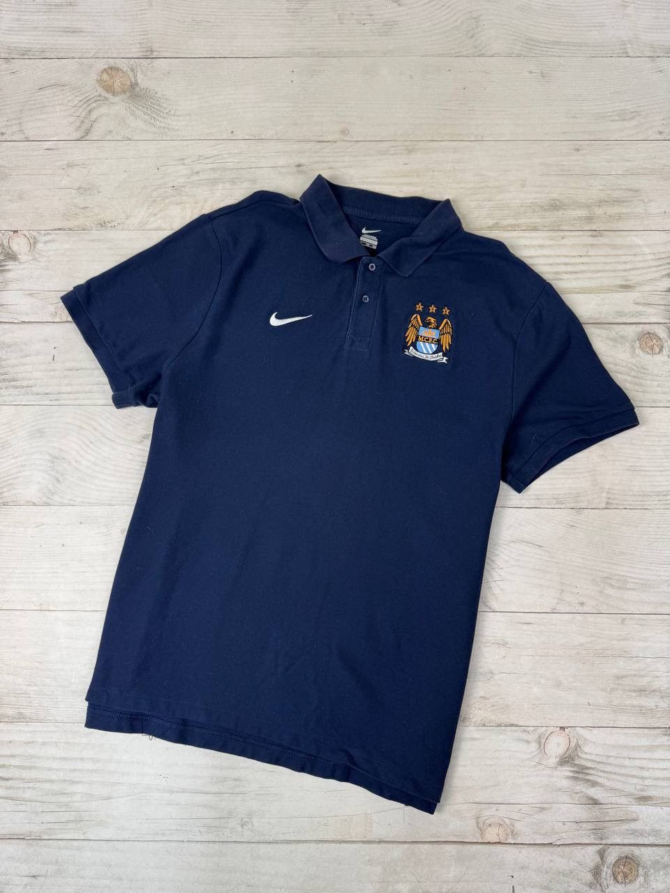 Nike Nike Manchester City Polo Shirt Football Soccer Size US XXL / EU 58 / 5 - 1 Thumbnail
