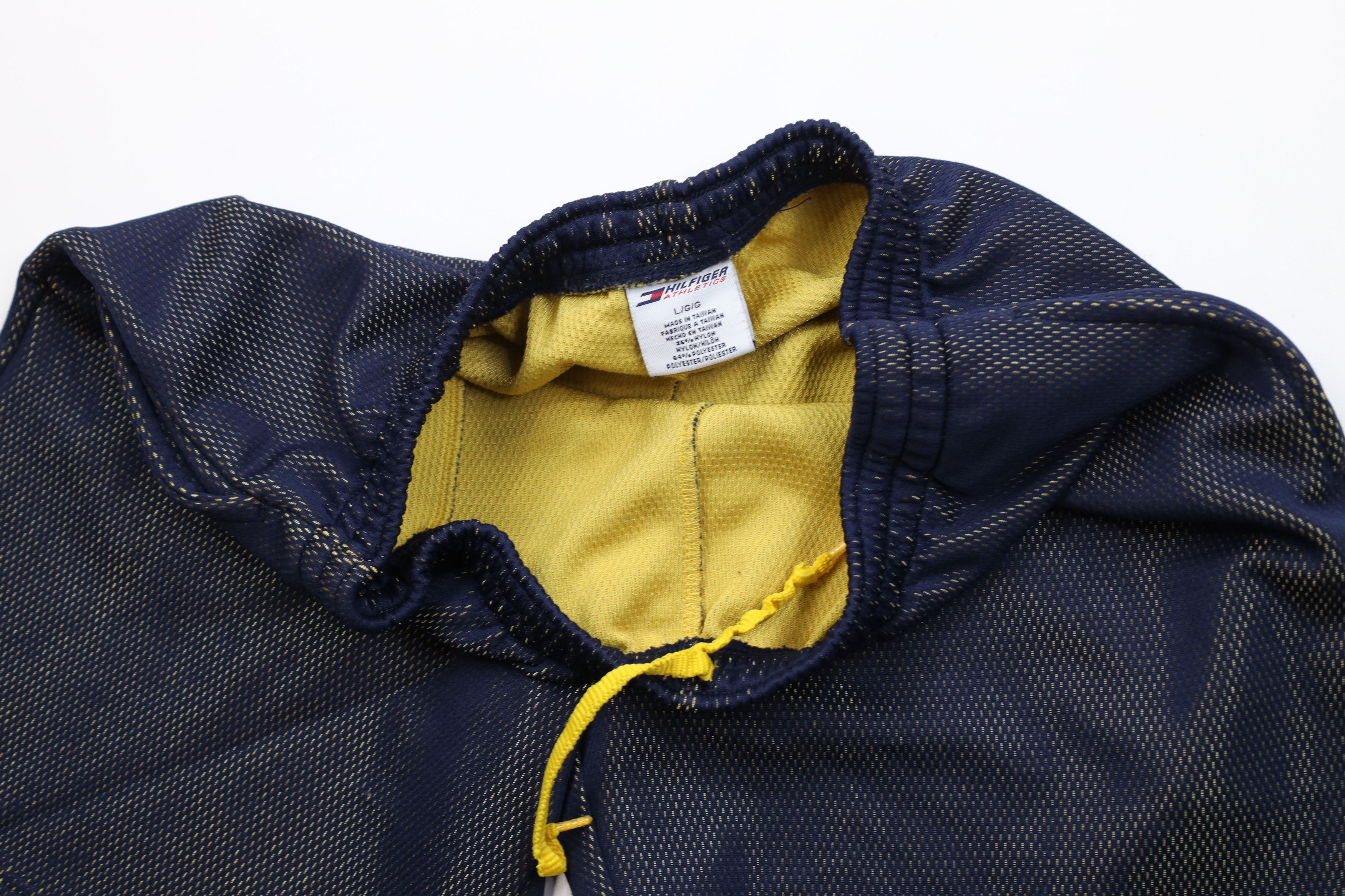 Tommy Hilfiger Vintage 90s Tommy Hilfiger Knit Mesh Above Knee Shorts Blue Size US 34 / EU 50 - 7 Thumbnail