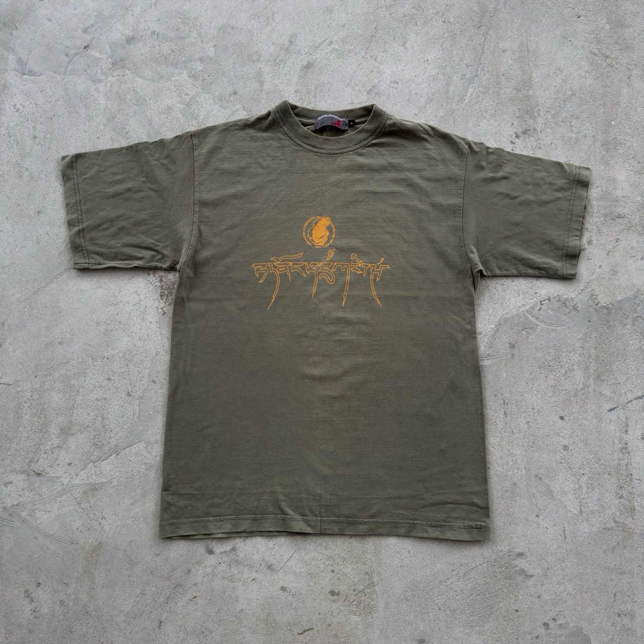 Blacksmith Blacksmith Vintage Olive Green Khaki Graphic Font T Shirt Size US L / EU 52-54 / 3 - 1 Thumbnail