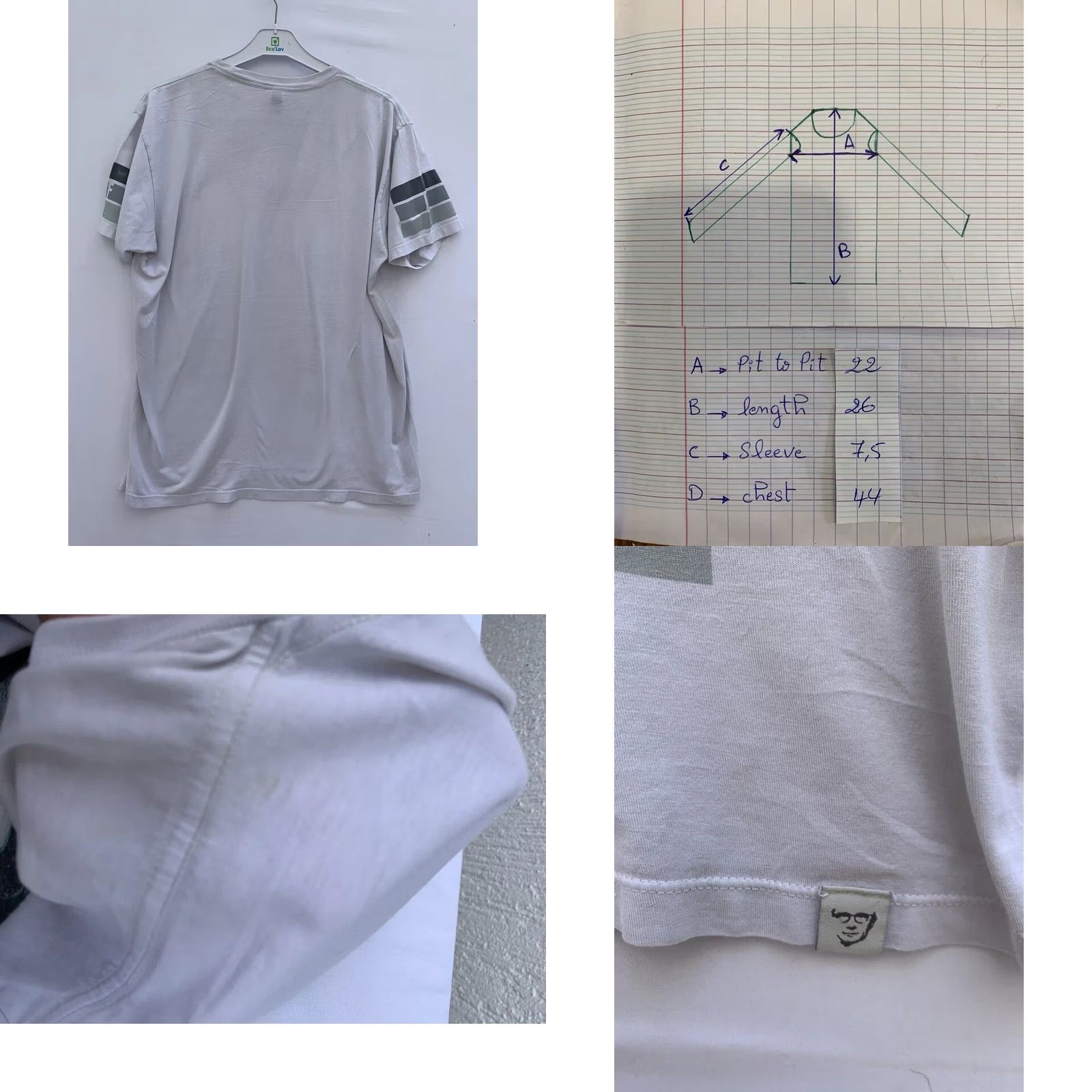 Vintage Imaginary Foundation Astronaut T-Shirt L Surreal Space Art Made in USA Men White Size US L / EU 52-54 / 3 - 8 Thumbnail