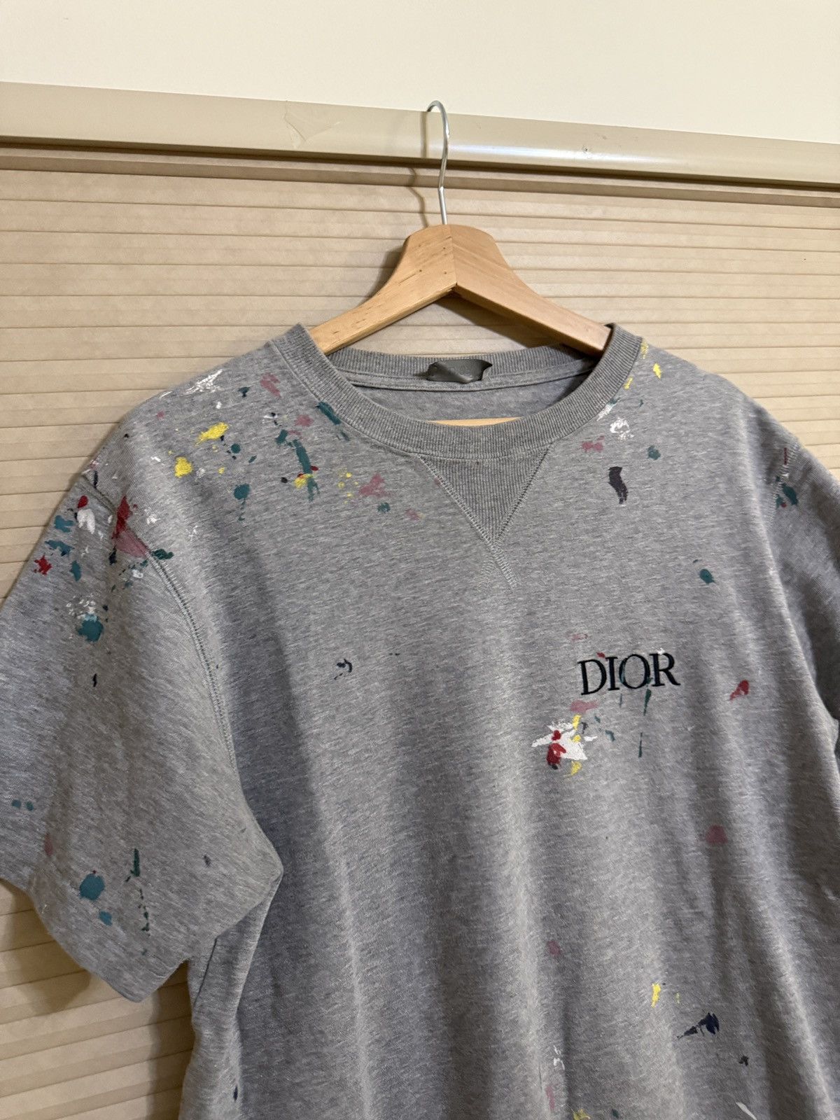 Dior Christian Dior Paint Splatter Short sleeve Size US M / EU 48-50 / 2 - 3 Thumbnail