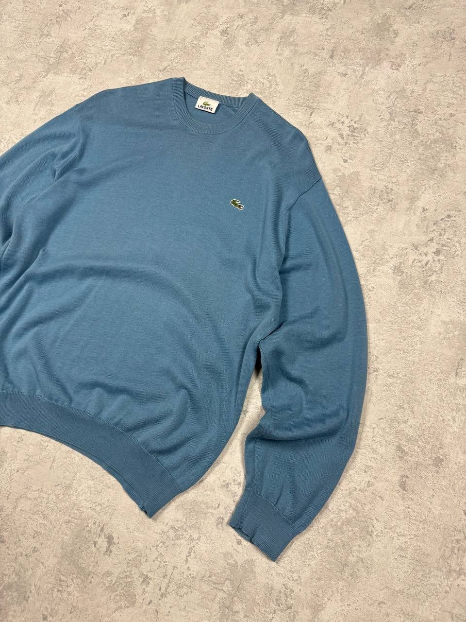 Lacoste Vintage Lacoste y2k Blue Sweater Size 5 Size US L / EU 52-54 / 3 - 3 Thumbnail