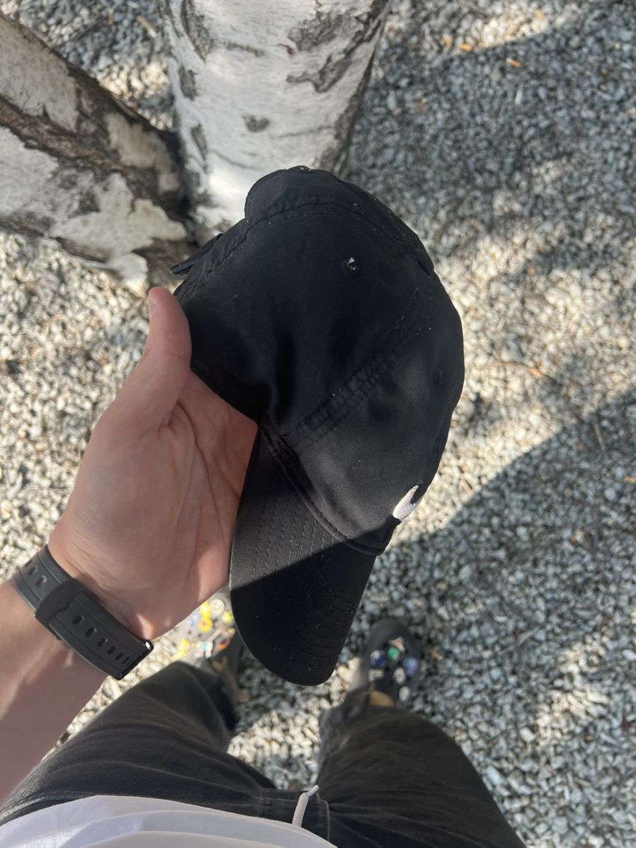 Nike × Vintage VERY RARE NIKE BIG LOGO SWOOSH CAP RETRO DRILL Y2K 90s NBA Size ONE SIZE - 4 Thumbnail