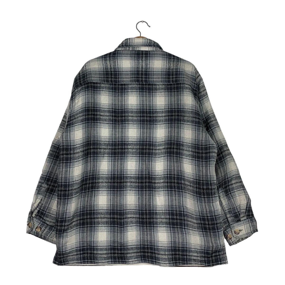 Flannel GLEEMAN CLUB Four Pocket Tartan Flannel Jacket #0560-C26 Size US L / EU 52-54 / 3 - 7 Thumbnail