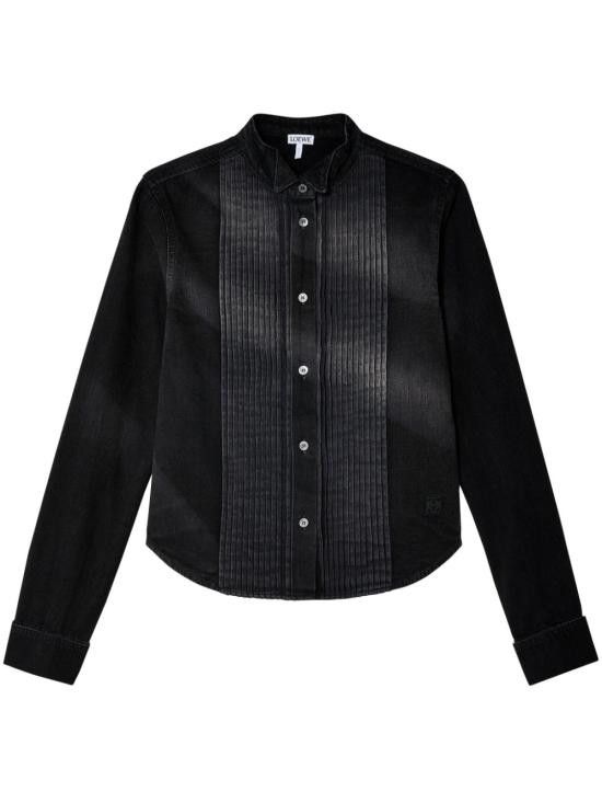 Loewe LOEWE Women Shirts S540Y1DX02 8946 Black Size XS / US 0-2 / IT 36-38 - 1 Thumbnail