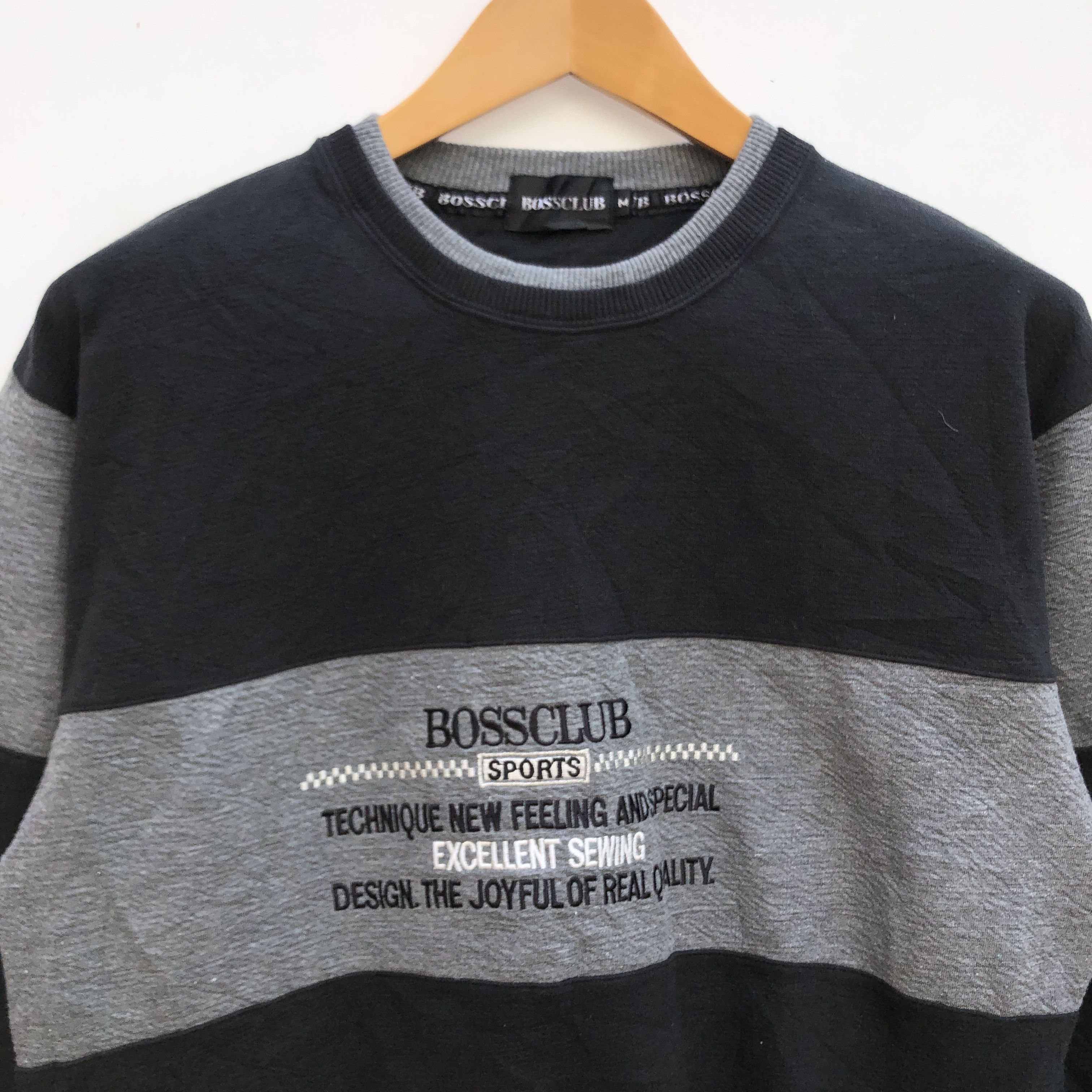 Other BOSS CLUB Crew Neck Sweatshirt #0903-29 Size US M / EU 48-50 / 2 - 2 Thumbnail