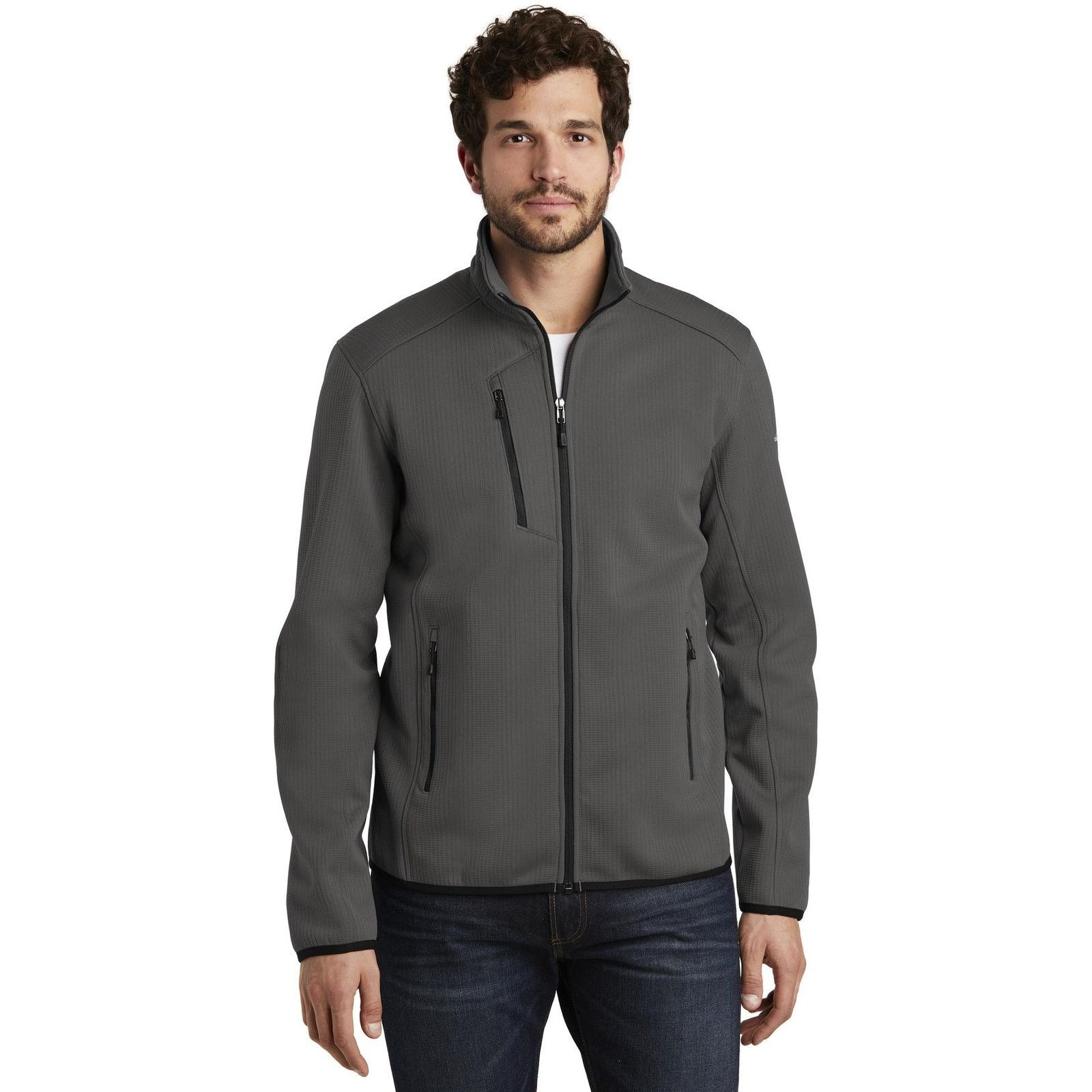 Eddie Bauer Eddie Bauer Men's Small Grey NCS Full-Zip Casual Jacket Size US M / EU 48-50 / 2 - 4 Thumbnail