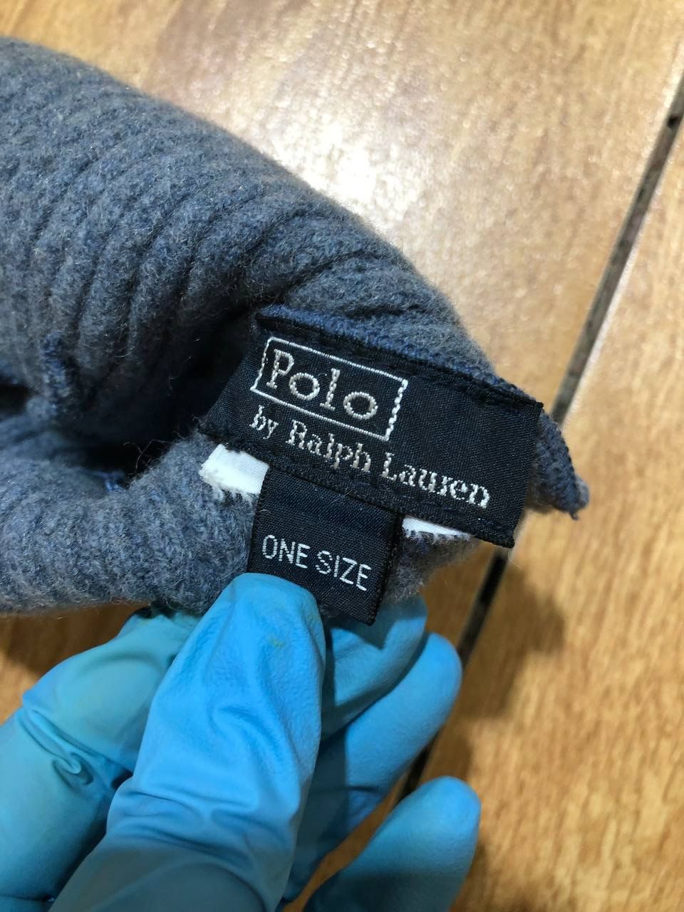 Polo Ralph Lauren Vintage Polo Ralph Lauren Y2K Logo Beanie Hat Size ONE SIZE - 2 Thumbnail