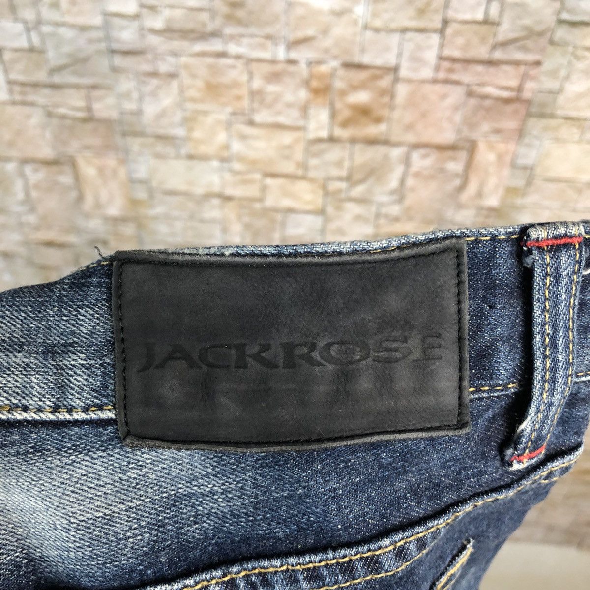 Japanese Brand Jack Rose Blue faded Denim Pants #A456 Size US 31 - 21 Thumbnail