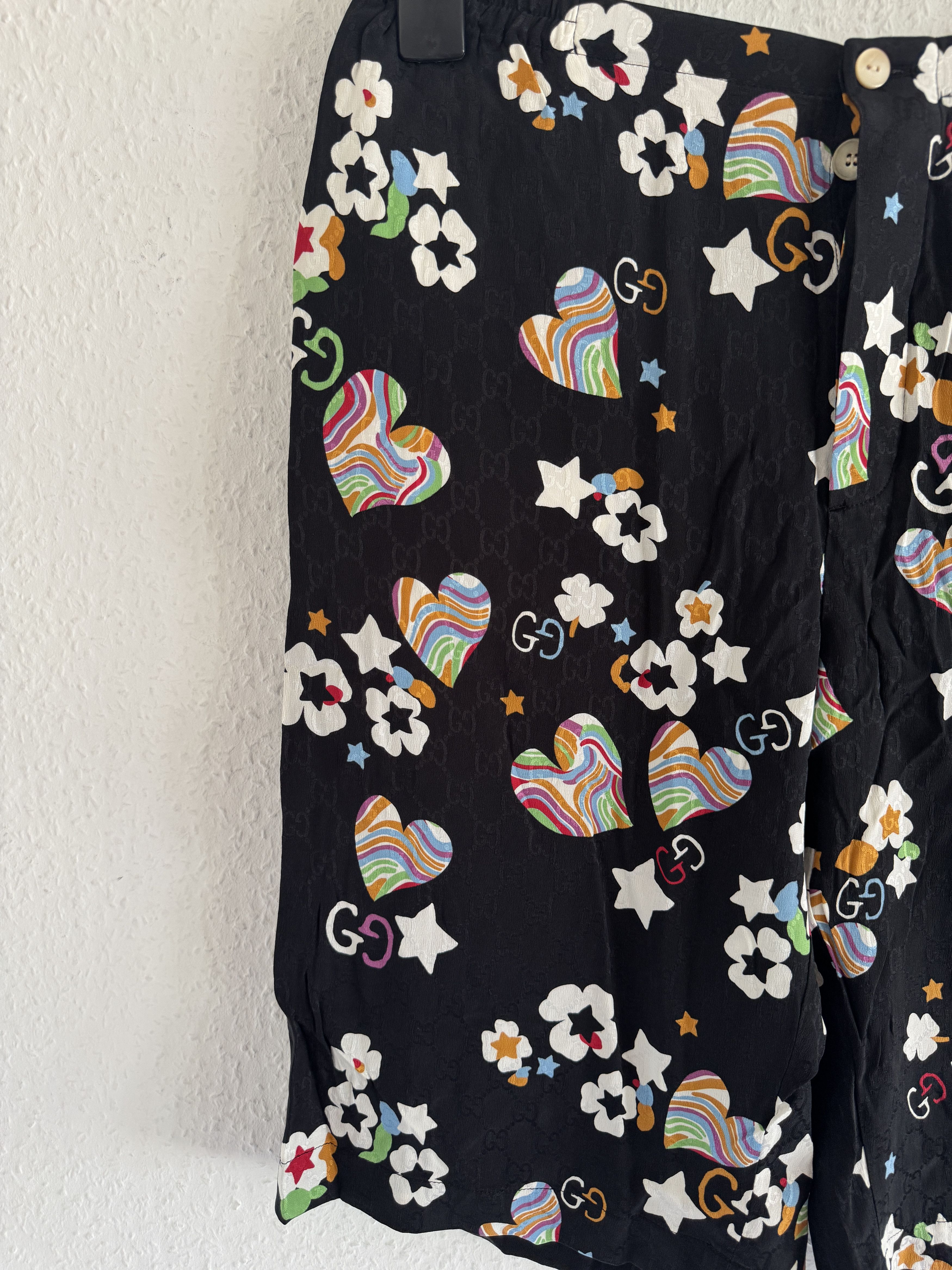 Gucci Fantasia Monogram Silk Shorts Size US 32 / EU 48 - 5 Thumbnail