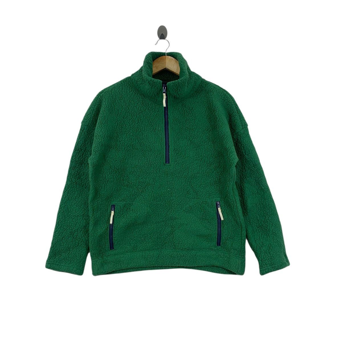 J.Crew Vintage J.CREW 2005 FALL COLLECTION Sherpa Fleece Jacket Size S / US 4 / IT 40 - 1 Thumbnail