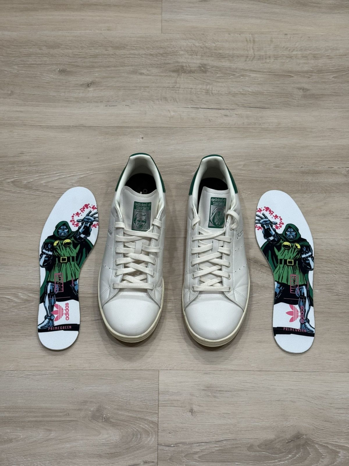 Adidas Adidas Marvel Comics Dr Doom Stan Smith Sneakers Size US 11.5 / EU 44-45 - 2 Thumbnail