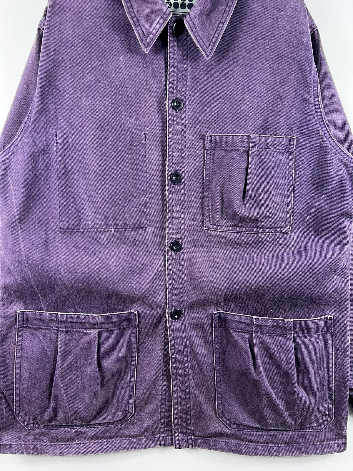 Japanese Brand 🔥 Takeo Kikuchi Japan Denim CHORE JACKET Size US M / EU 48-50 / 2 - 4 Thumbnail